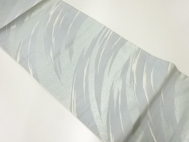 アンティーク　抽象模様織出し袋帯（材料）